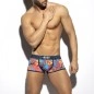 BOXER FLORAL EN MESH UN418 - ES COLLECTION