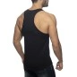 DEBARDEUR EN COTON COL U NOIR AD997 - ADDICTED