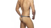 STRING IMPRIME ECOSSAIS NOIR AD1041 - ADDICTED