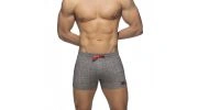 SHORT IMPRIME ECOSSAIS NOIR AD1055 - ADDICTED