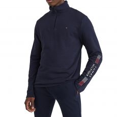 SWEAT TH STRETCH ZIPPE MARINE UM0UM02521 - TOMMY HILFIGER