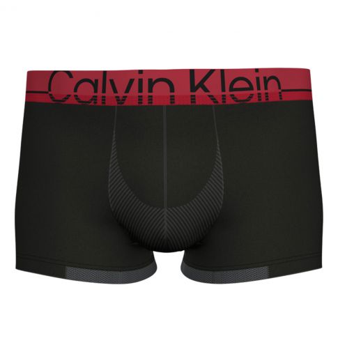 BOXER NOIR CEINTURE ROUGE CK PRO FIT - CALVIN KLEIN