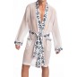 KIMONO BLANC SANTORINI - L'HOMME INVISIBLE KIMONO BLANC SANTORINI - L'HOMME INVISIBLE