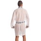 KIMONO BLANC SANTORINI - L'HOMME INVISIBLE KIMONO BLANC SANTORINI - L'HOMME INVISIBLE