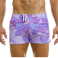 SHORT DE BAIN/SPORT CANDY CAMOUFLAGE VIOLET - MODUS VIVENDI
