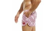 SHORT DE BAIN/SPORT GORDIAN ROUGE - MODUS VIVENDI