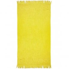 SERVIETTE DE PLAGE JAUNE - MODUS VIVENDI