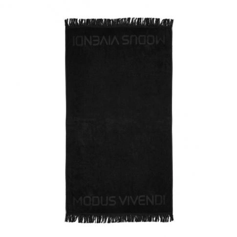 SERVIETTE DE PLAGE NOIR - MODUS VIVENDI