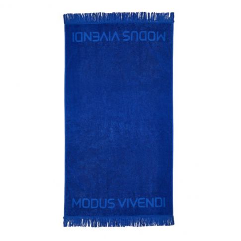 SERVIETTE DE PLAGE BLEU - MODUS VIVENDI