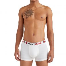 BOXER BLANC A CEINTURE LOGOTEE  - TOMMY HILFIGER