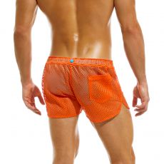 SHORT DE BAIN/SPORT DOUBLE EMPLOI ORANGE - MODUS VIVENDI