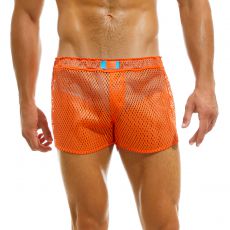 SHORT DE BAIN/SPORT DOUBLE EMPLOI ORANGE - MODUS VIVENDI