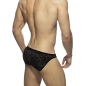 BIKINI FLOWERLY DENTELLE NOIRE AD1078 - ADDICTED