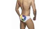 BIKINI DE BAIN PACK UP PRIDE BLANC ADS222 - ADDICTED