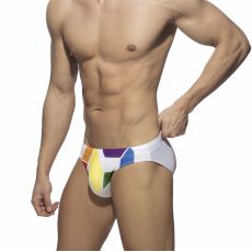 BIKINI DE BAIN PACK UP PRIDE BLANC ADS222 - ADDICTED