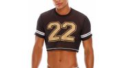 CROP TOP PISTONS NOIR 1487 - JOR