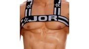 HARNAIS DE POITRINE PISTONS NOIR 1603 - JOR