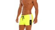 MINI SHORT DE BAIN SUNSET JAUNE FLUO 1578 - JOR