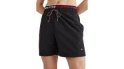 SHORT DE BAIN UNI NOIR M02509 - TOMMY HILFIGER