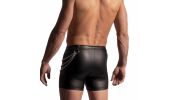 BOXER LONG CATENA SIMILI NOIR M2222 - MANSTORE