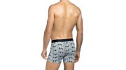 BOXER IMPRIME GEOMETRIQUE GRIS IM1221L1000 - IMPETUS