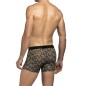 BOXER A IMPRIME MARRON ET NOIR IM1221L0700 - IMPETUS