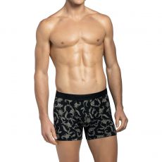 BOXER A IMPRIME VERSAILLE NOIR IM1221L0300 - IMPETUS