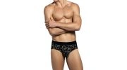 SLIP IMPRIME VERSAILLE NOIR IM1121L0300 - IMPETUS