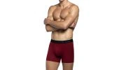 PACK DE DEUX BOXERS BORDEAU ET VERT IM1221L14P2 - IMPETUS