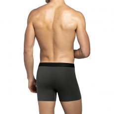 PACK DE DEUX BOXERS BORDEAU ET VERT IM1221L14P2 - IMPETUS