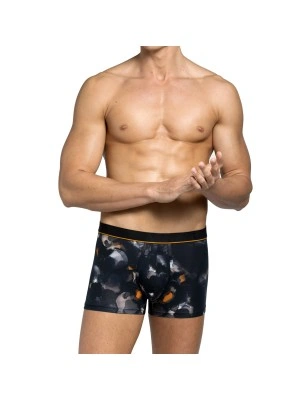 BOXER NOIR A MOTIF 1221K9100 - IMPETUS