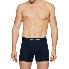 PACK DE DEUX BOXERS MARINE ET BLEU - E659G58 - EDEN PARK