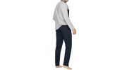 PYJAMA LONG MARINE ET GRIS - 1551G8800 - EDEN PARK 