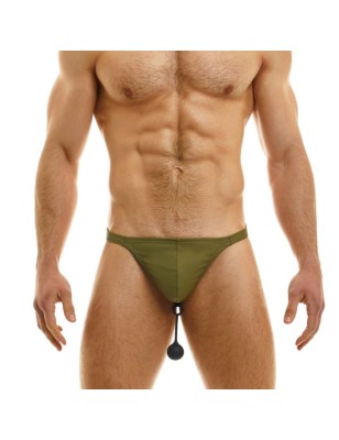 STRING PLEASURE SIMILI KAKI 2222 - MODUS VIVENDI