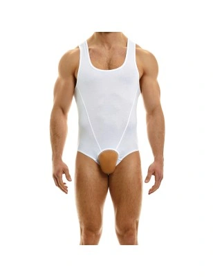 BODY SINGLET JOCK STRAP GLORY BLANC 01381  - MODUS VIVENDI