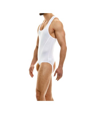 BODY SINGLET JOCK STRAP GLORY BLANC 01381  - MODUS VIVENDI