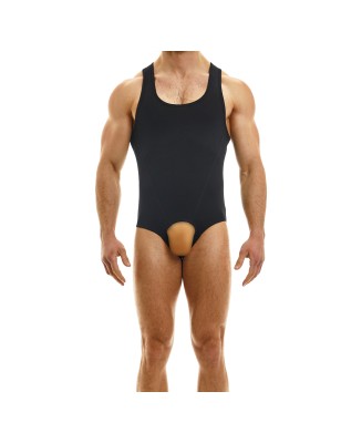 BODY SINGLET JOCK STRAP GLORY NOIR 01381  - MODUS VIVENDI