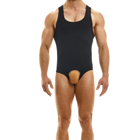 BODY SINGLET JOCK STRAP GLORY NOIR 01381  - MODUS VIVENDI