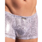 BOXER MICROPANTS MOTIF CROCODILE ARGENT M2227- MANSTORE