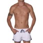 SHORT DE BAIN BLANC  7224 ANDREW CHRISTIAN