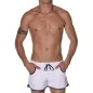 SHORT DE BAIN BLANC  7224 ANDREW CHRISTIAN