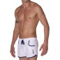 SHORT DE BAIN BLANC  7224 ANDREW CHRISTIAN