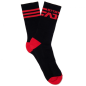 CHAUSSETTES BTTM ROUGE ET NOIR ADF147 - ADDICTED FETISH CHAUSSETTES BTTM ROUGE ET NOIR ADF147 - ADDICTED FETISH