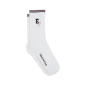 PAIRE DE CHAUSSETTES A LETTRAGE BLANCHE EP1733A0700 - EDEN PARK