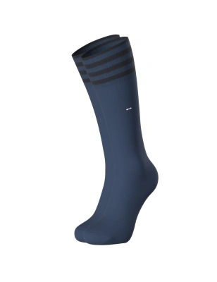 PAIRE DE CHAUSSETTES UNIS A FINITION RAYURES BLEU MARINE EP1733A0100 - EDEN PARK