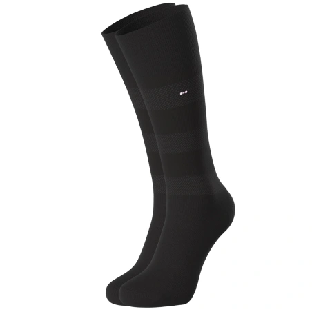 PAIRE DE CHAUSSETTES A RAYURES DISCRETES NOIR EP1733A1000 - EDEN PARK