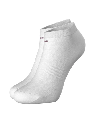 PAIRE DE CHAUSSETTES BASSES UNIS BLANC EP1723A0600 - EDEN PARK