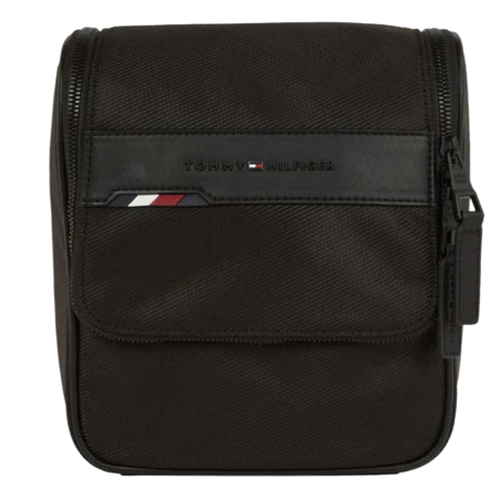 TROUSSE DE TOILETTE EN MATIERE RECYCLE NOIR AM0AM10231 - TOMMY HILFIGER