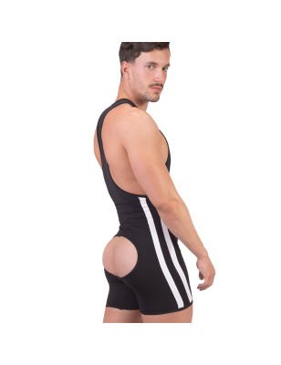 BODY SINGLET SHORT DASTIN NOIR ET BLANC 91969 - BARCODE BERLIN