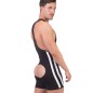 BODY SINGLET SHORT DASTIN NOIR ET BLANC 91969 - BARCODE BERLIN